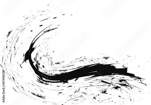 vector black line, grunge brush strokes ink paint isolated on white,Grunge Urban Background.Texture Vector.Dust Overlay Distress Grain,Simply Place illustration over any Object to Create grungy Effect