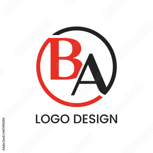 Creative Minimal BA Letter Logo Design Template Free Download Creative Minimal BA Letter Logo Design Template - GFXLoad