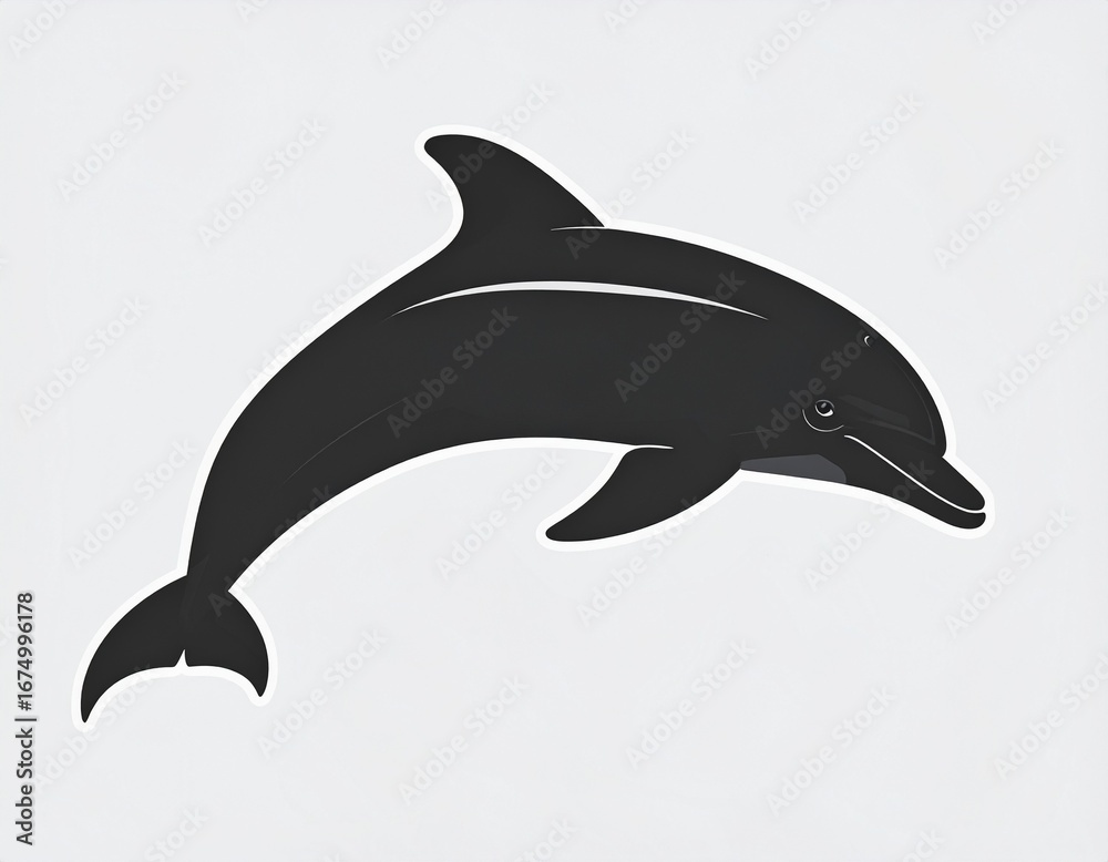 Fototapeta premium Powerful sharks in diverse poses and styles, swimming in rivers, oceans, and depicted outside in creative artwork, showcasing strength, danger, and marine life beauty