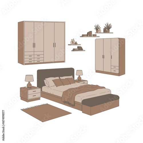 Numerous cardboard shipping boxes fill a living room floor, suggesting a recent moving or delivery