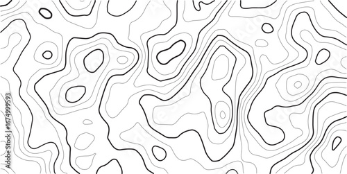 Topography background. Vector banner. Topography map background. Vector geographic contour map. Background of the topographic map. Topographic map lines, contour background. 