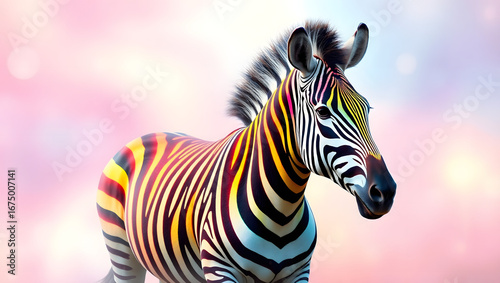 Rainbow Zebra