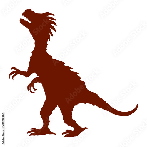 Velociraptor Raptor Dinosaur Silhouette Feathers Bird Dino Dangerous