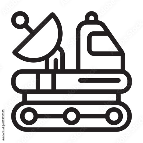 Exploration Robots Icon