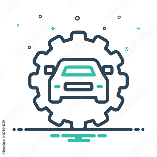 Mix icon for auto item