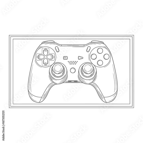 Gamepad Illustration