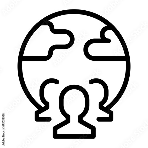 ethnic Line Icon