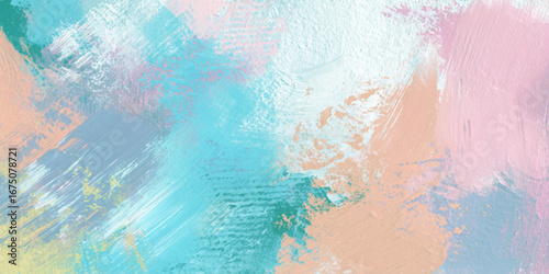 Elegant abstract watercolor composition with fluid brush strokes, soft blended tones, dynamic layered textures, artistic decorative background, creative contemporary artwork ideal for print.