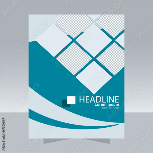 Clean Minimal Company Poster Design