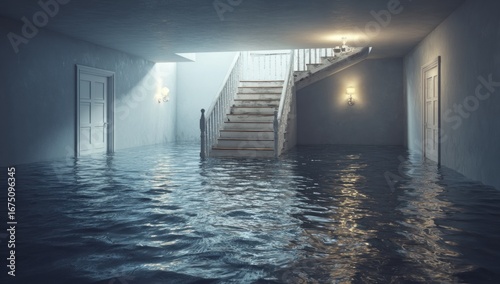 Flooded basement interior (1)