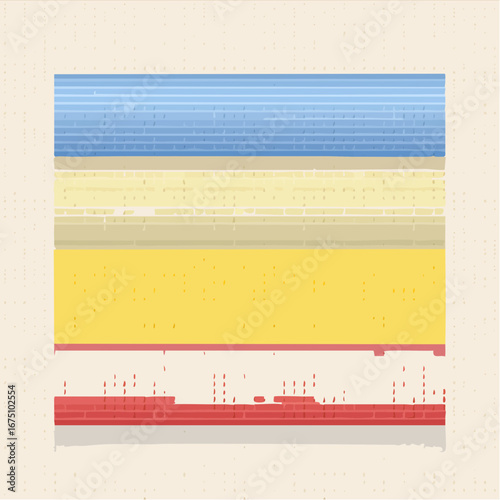 Horizontal Bar Graph With Pastel Colors