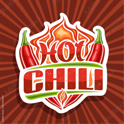 Vector logo for Hot Chili