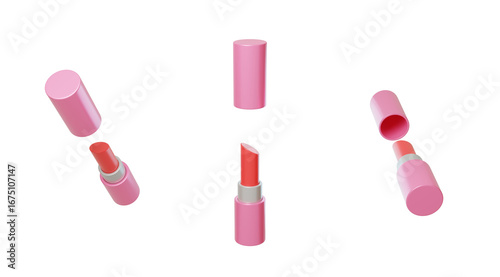 Makeup, makeup, beauty fashion, beauty lipstick 3D