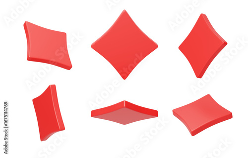 Board and card entertainment game Suit Point Block 3D