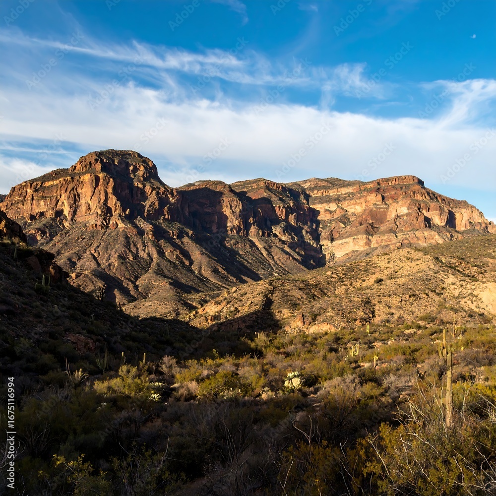 Obraz premium Arizona Mountains Scenic View