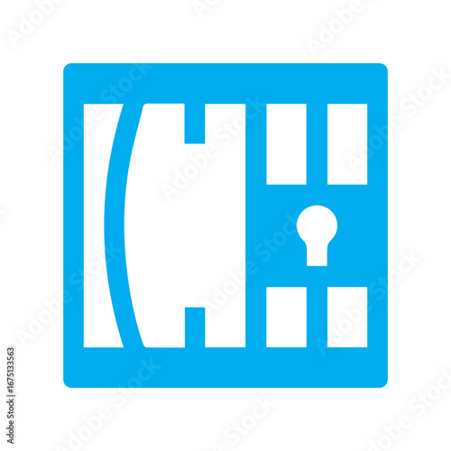 Jailbreak prison colored icon
