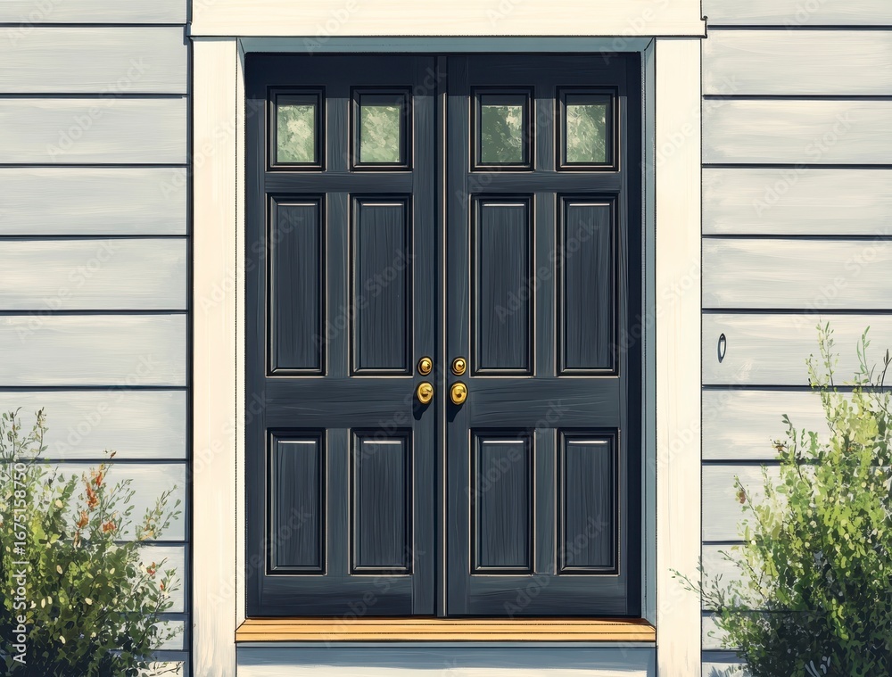 Fototapeta premium old wooden door