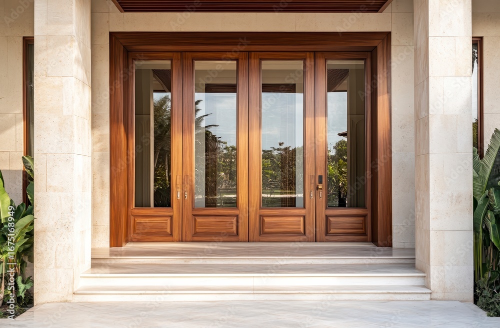 Fototapeta premium entrance to the house