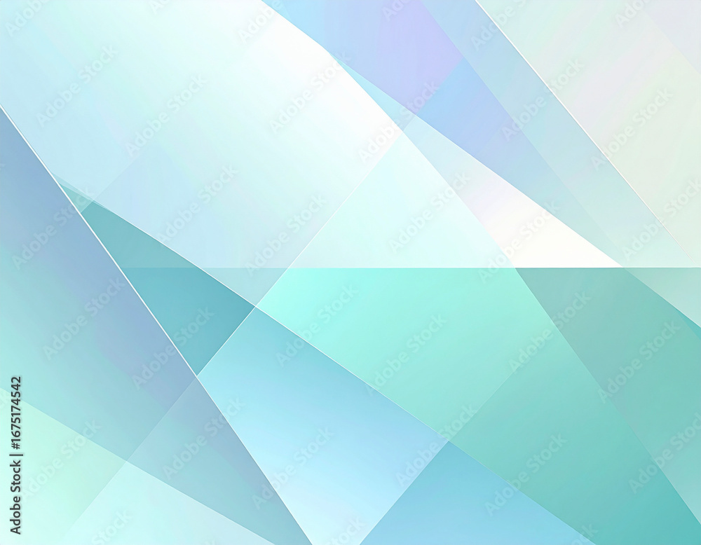 Obraz premium Seamless Crystal Light Design – Elegant Transparent Glass