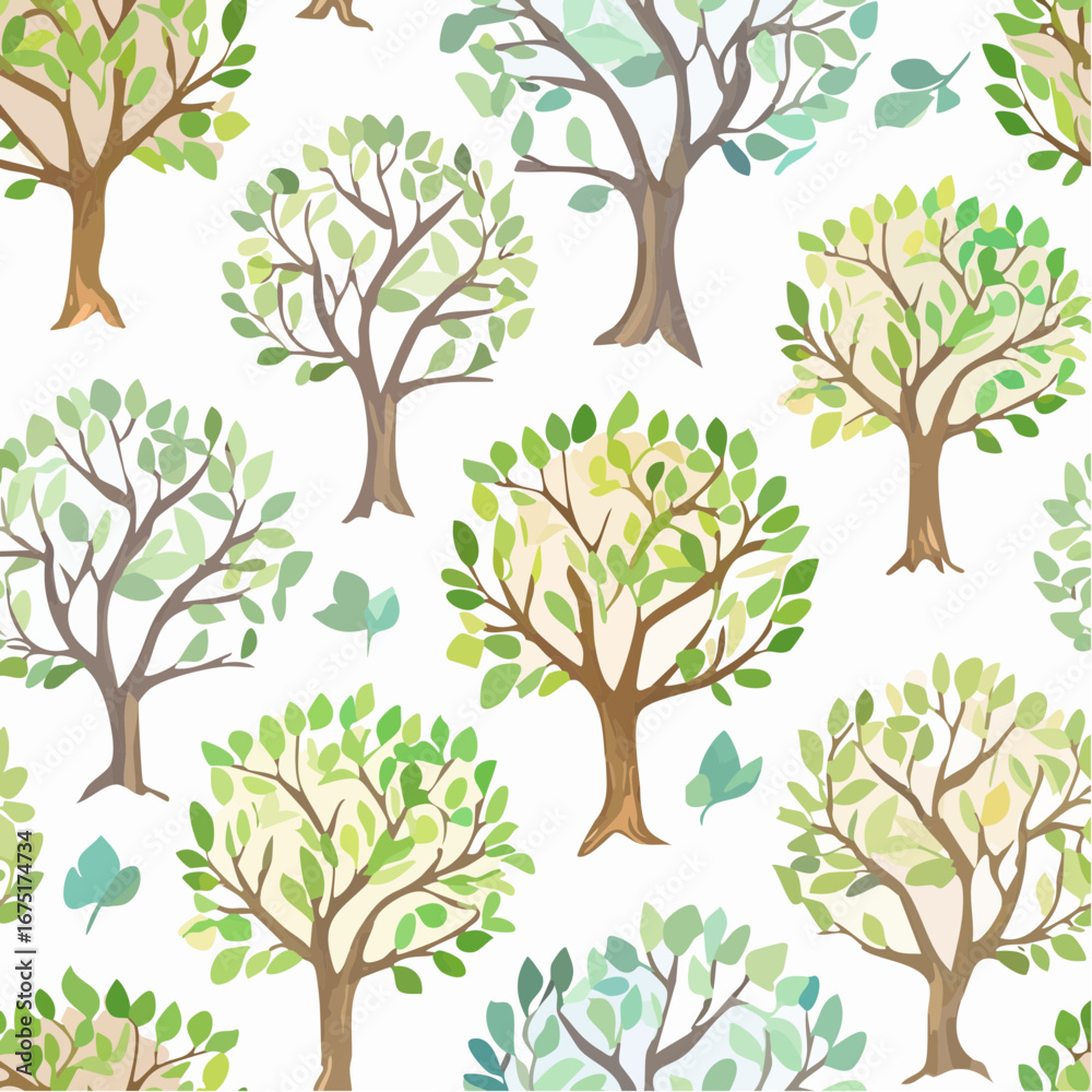 Obraz premium Leaves logo design 2