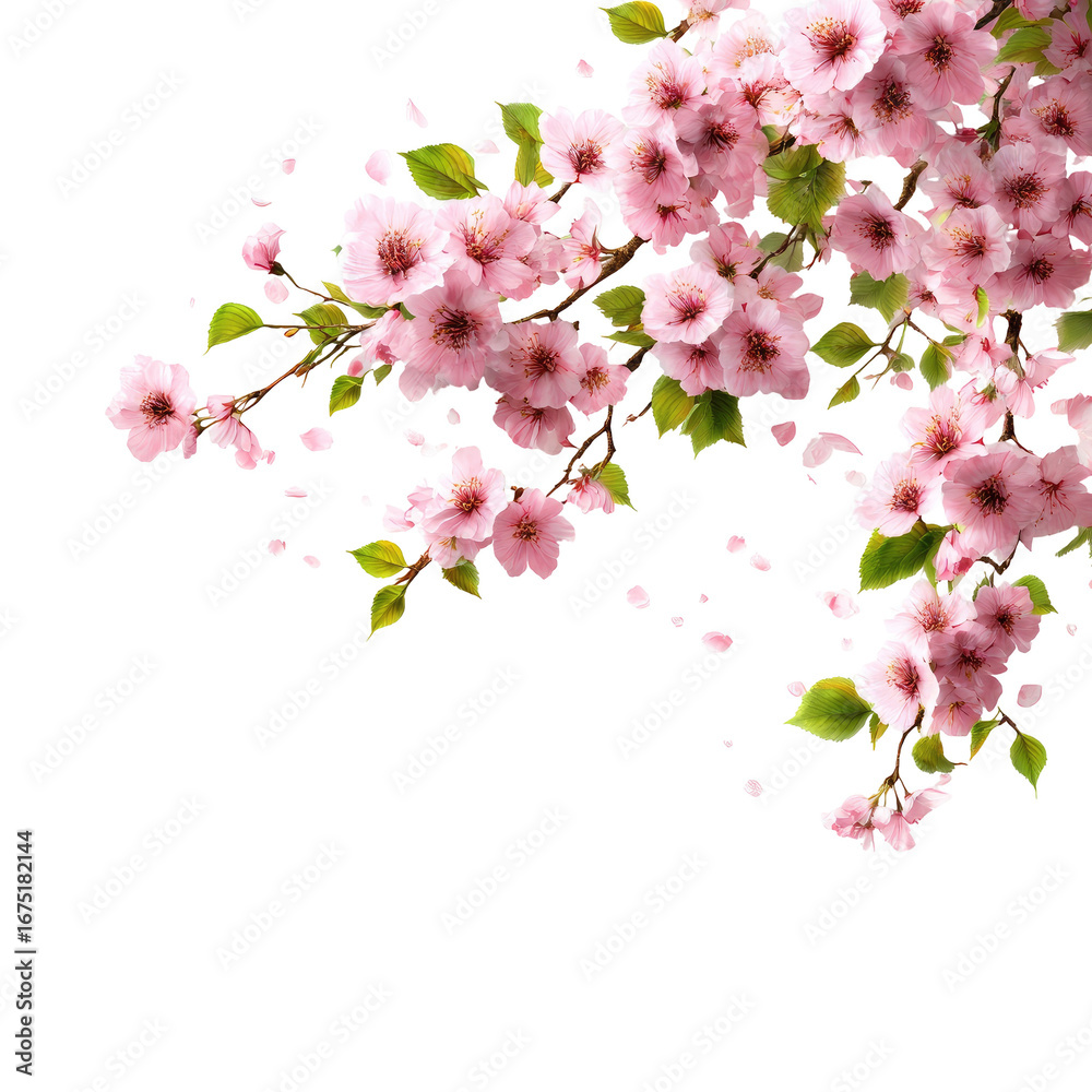 Obraz premium Blooming cherry blossoms