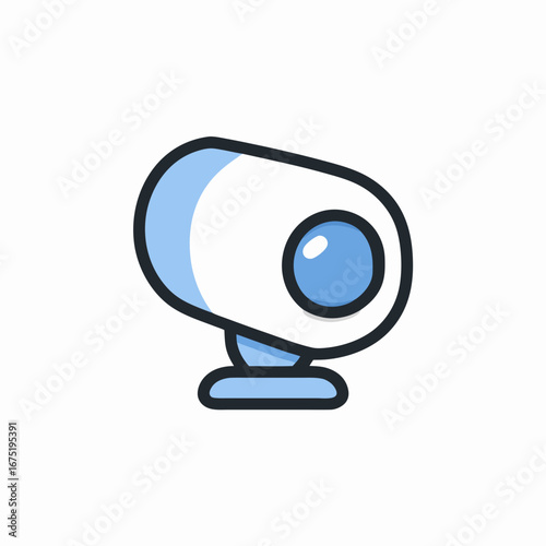 webcam vector illustration