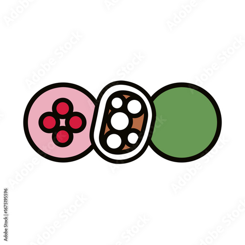 casino chips isolated on white
