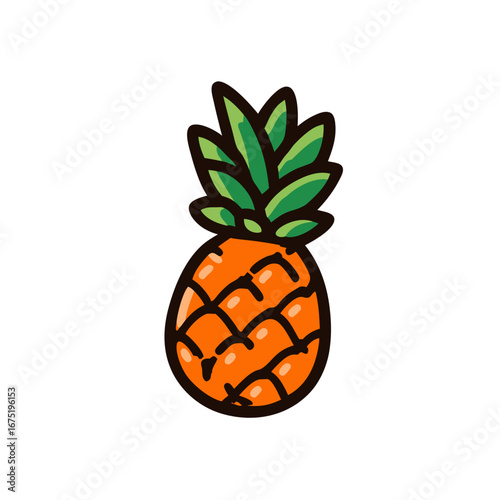 pineapple juice and fruits
