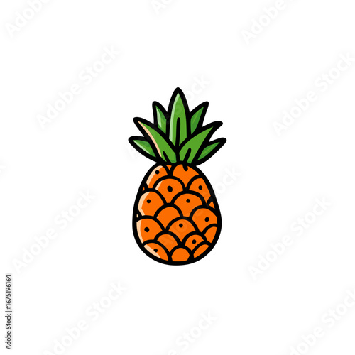 pineapple and orange