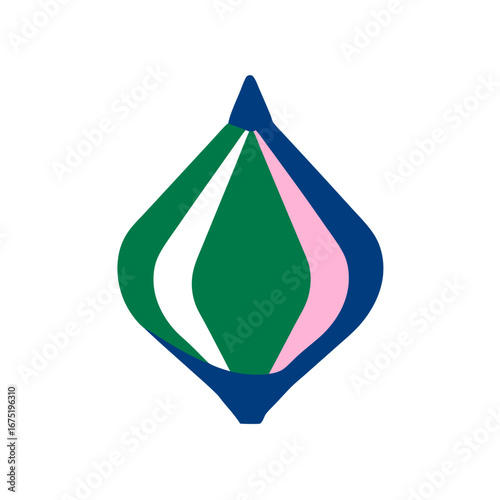 vector green drop