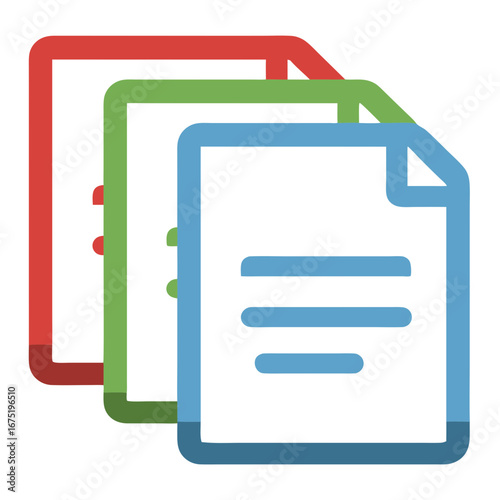 clipboard icon on white background