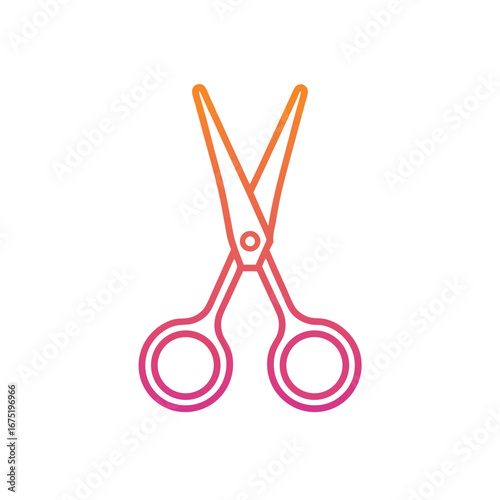 scissors and comb