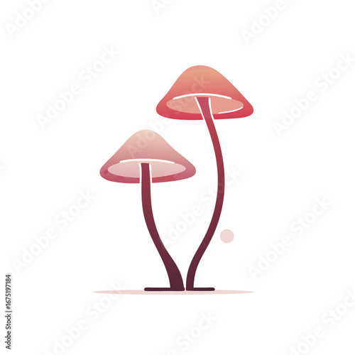 vector illustration of a table lamp