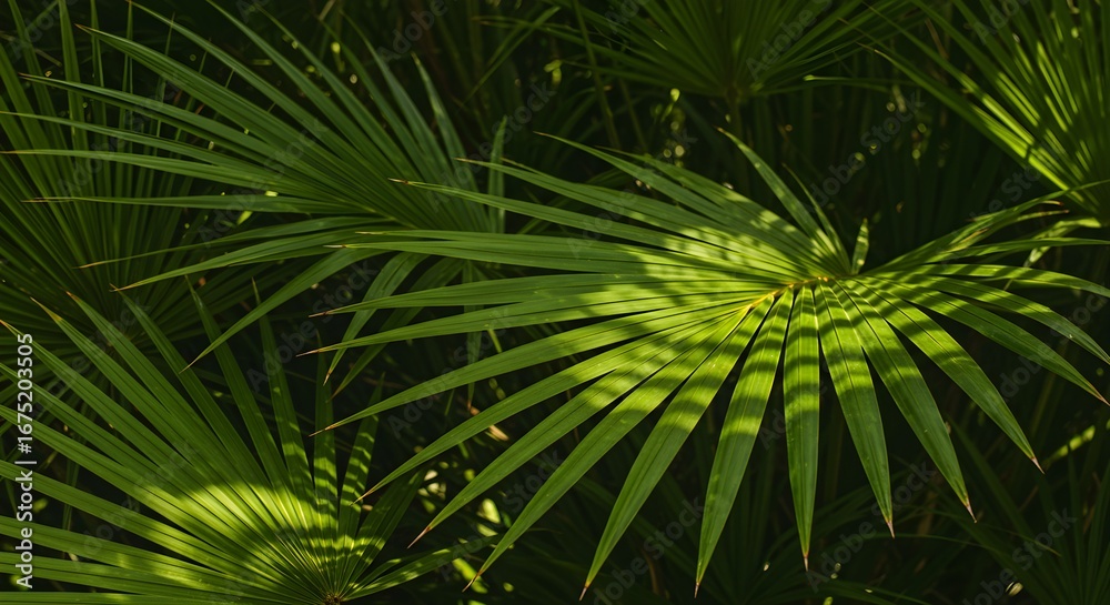 Obraz premium Palm frond details
