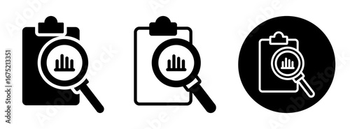 Research Icon Collection Glyph & Mixed Style