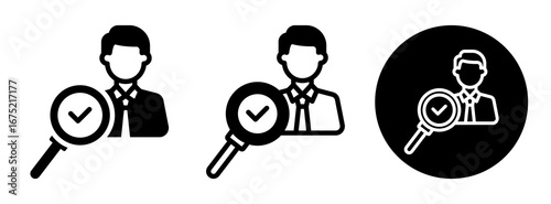 Candidate Icon Collection Glyph & Mixed Style