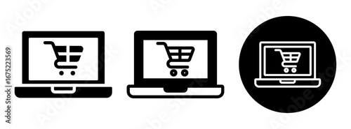 Online Shop Icon Collection Glyph & Mixed Style