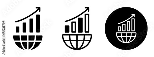 Emerging Markets Icon Collection Glyph & Mixed Style