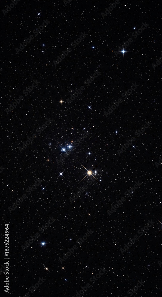 Fototapeta premium Celestial tapestry of distant stars and cosmic dust background image