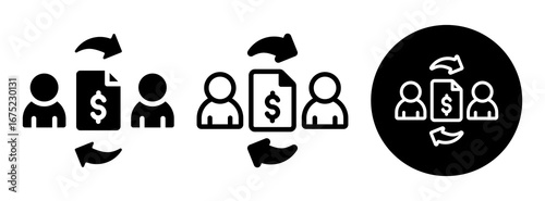 P2P Icon Collection Glyph & Mixed Style