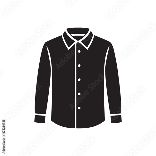 black and white shirt