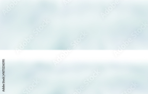 Blue white gradient empty studio room backdrop wallpaper abstract background blurred. use for showcase or product your. copy space for text	