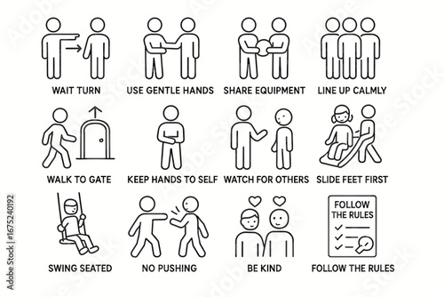 Playground safety guide: teaching kids turn-taking and respectful play