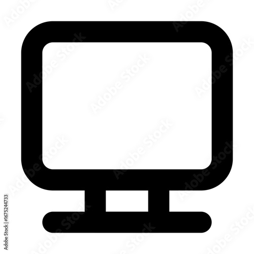 TV Outline Icon