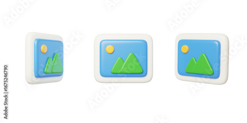 Visual illustration image album photo picture image 3D