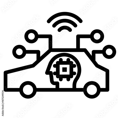 Fototapeta AI Transportation