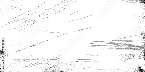  Abstract line black and white background . Scratched grunge urban background texture, line grunge and dust design 