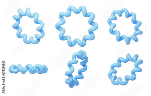 Accessory accessory elements embellish hair band material 3D