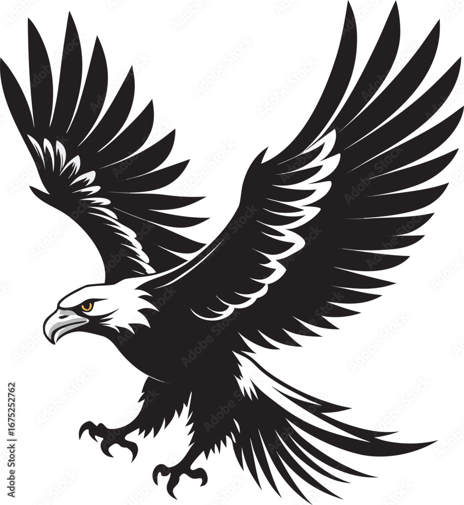 Fototapeta premium eagle vector illustration