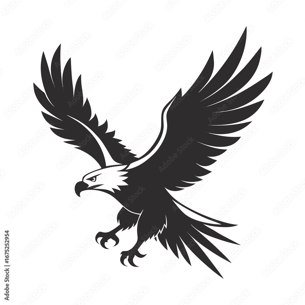 Obraz premium eagle vector illustration